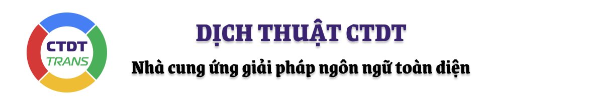 Dịch thuật CTDT